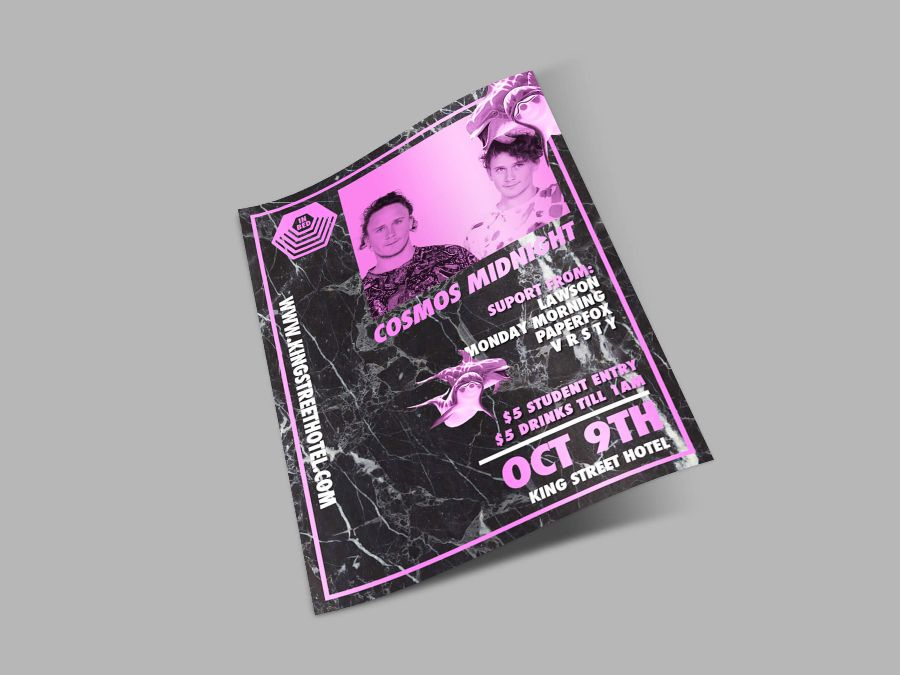 Event poster design from the archive collection 24