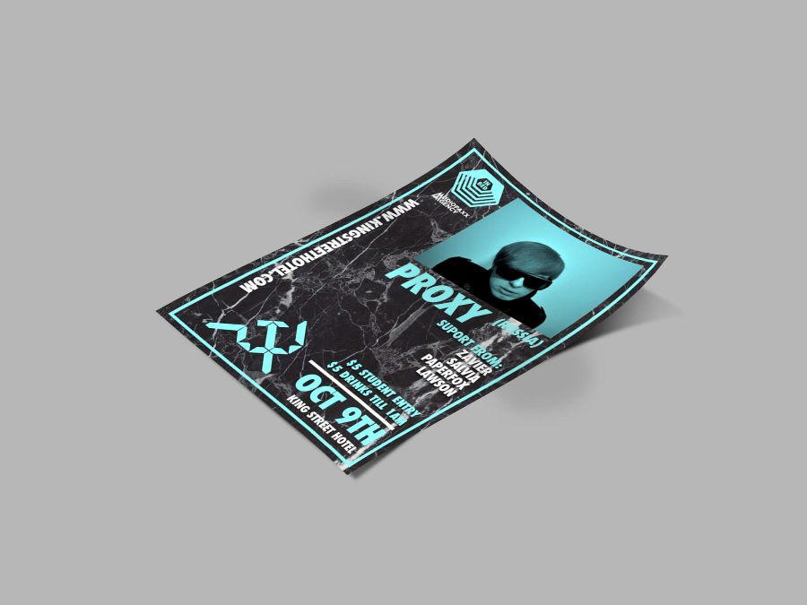 Event poster design from the archive collection 51