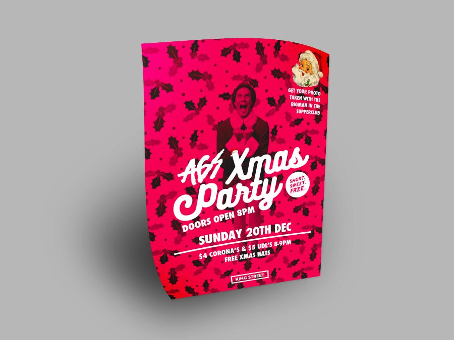 Event poster design from the archive collection 50