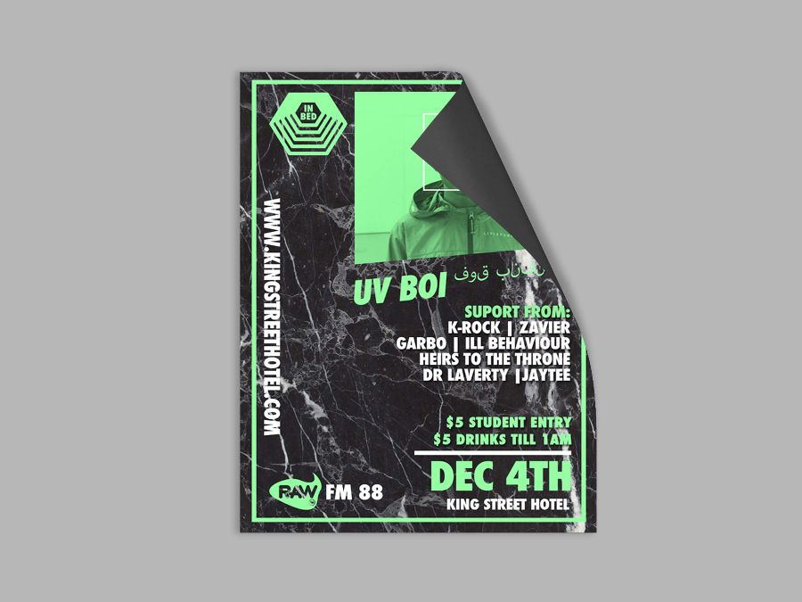 Event poster design from the archive collection 53