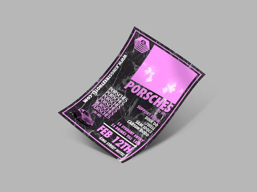 Event poster design from the archive collection 5