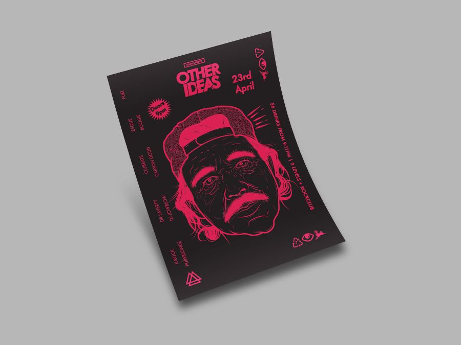 Event poster design from the archive collection 19