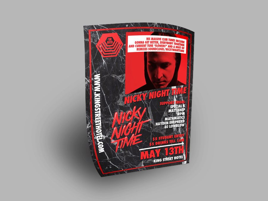 Event poster design from the archive collection 42