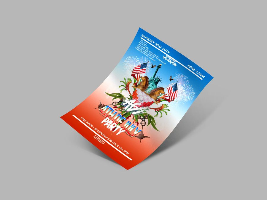 Event poster design from the archive collection 35