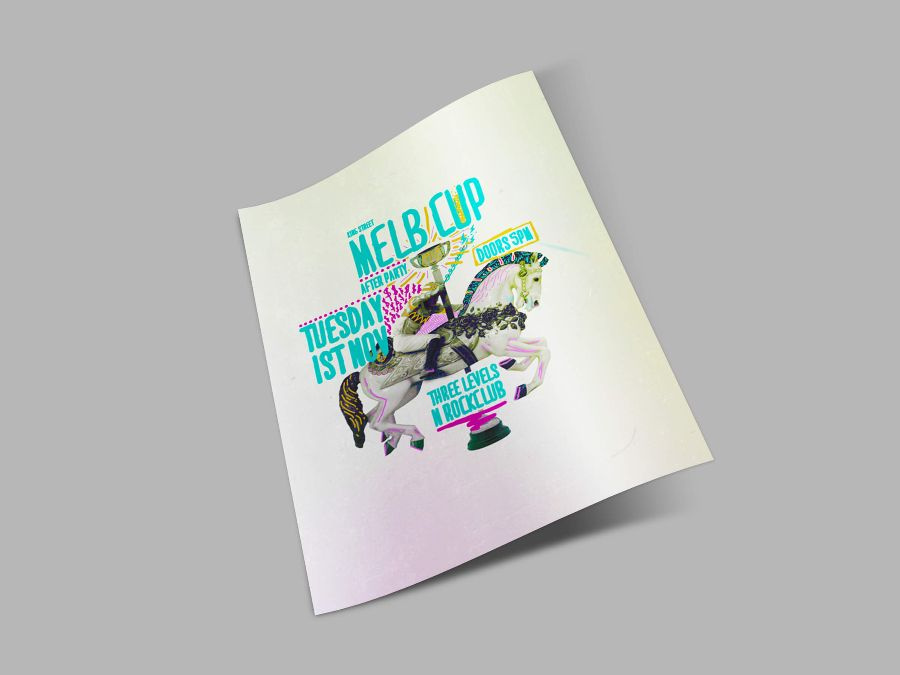 Event poster design from the archive collection 9