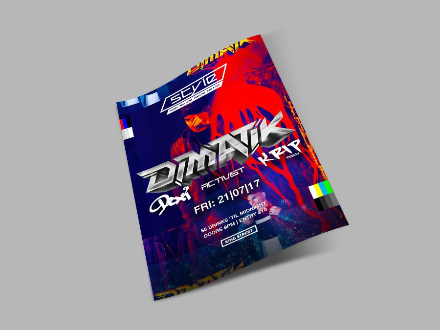 Event poster design from the archive collection 39