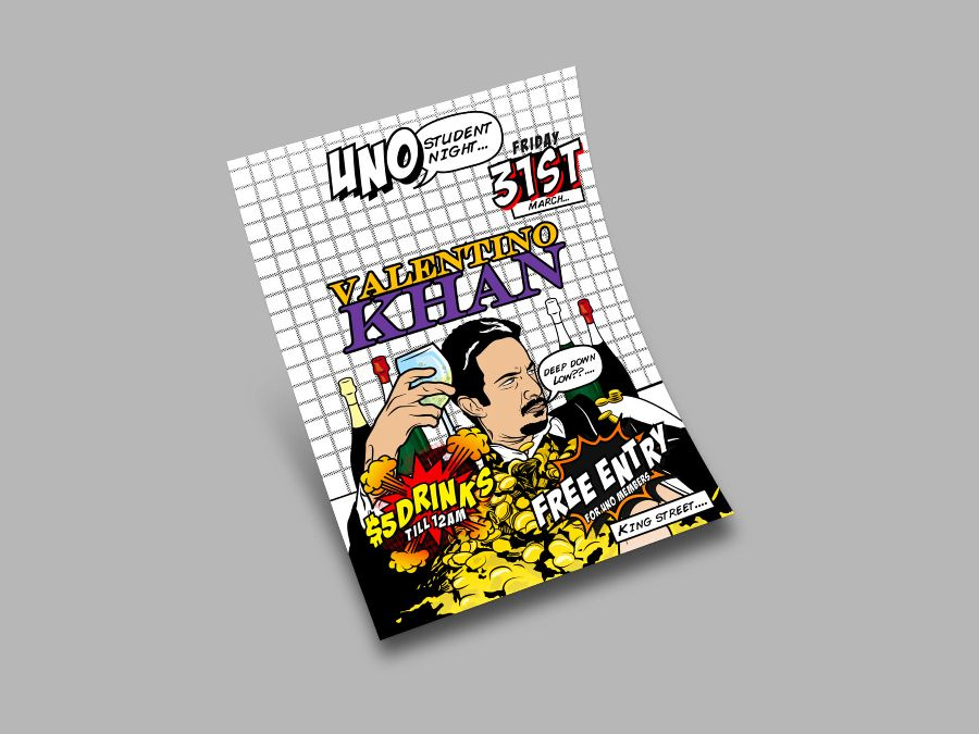 Event poster design from the archive collection 13