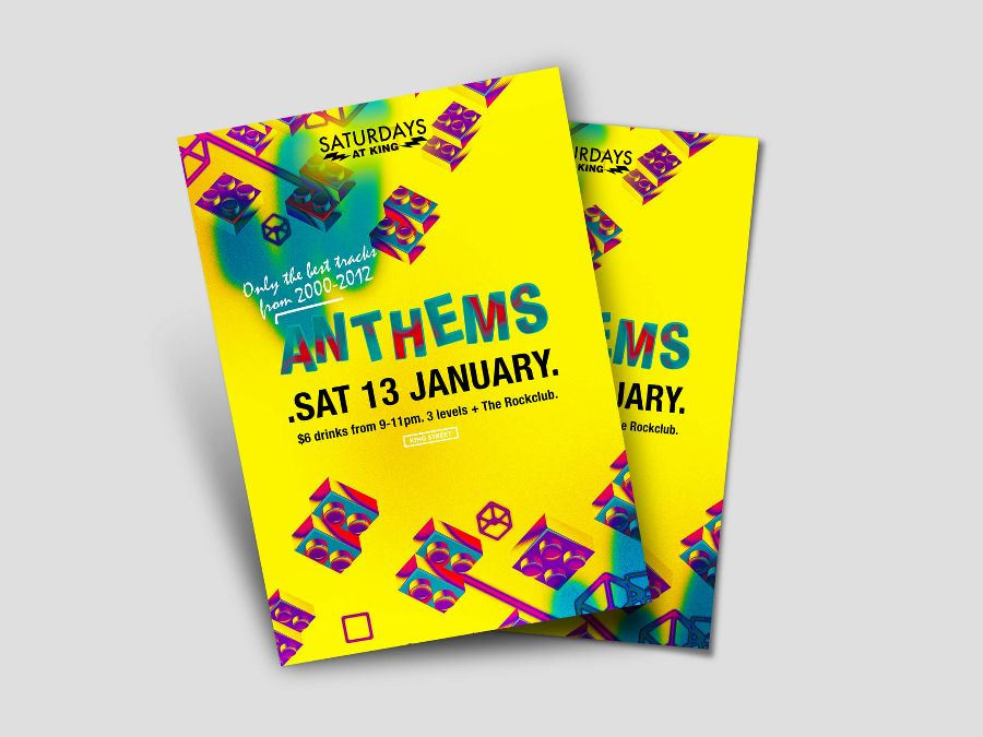 Event poster design from the archive collection 27