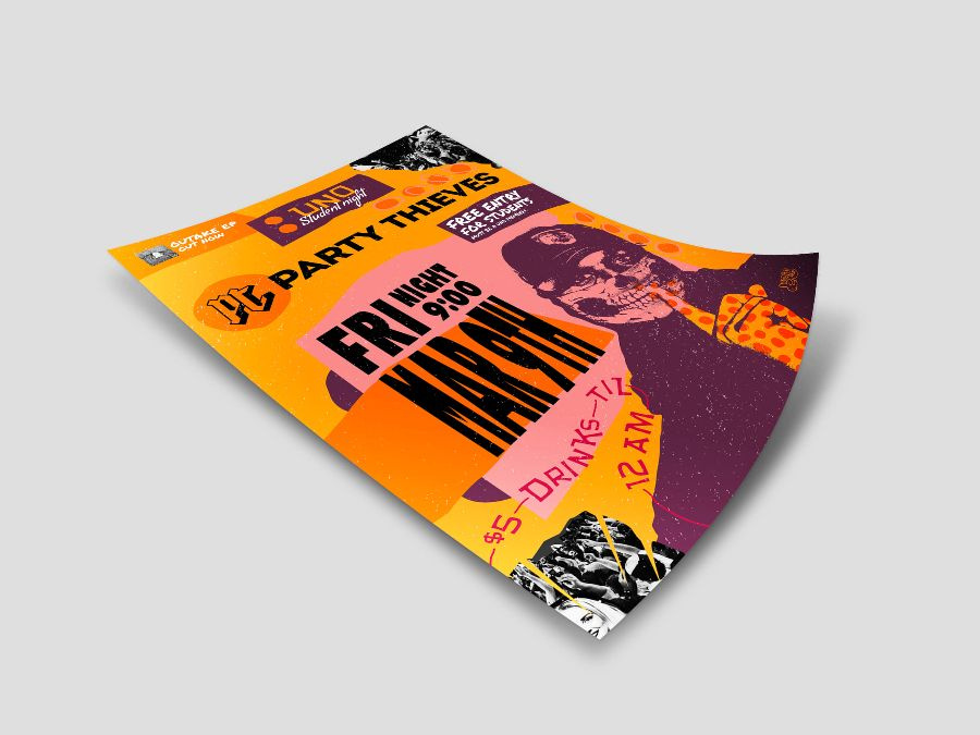 Event poster design from the archive collection 15