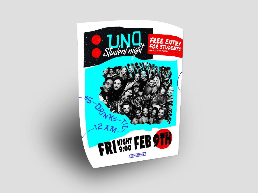 Event poster design from the archive collection 36