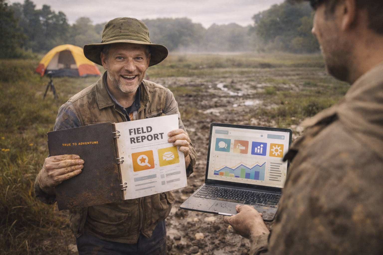 Cursed stock photo about firsthand experience and real examples