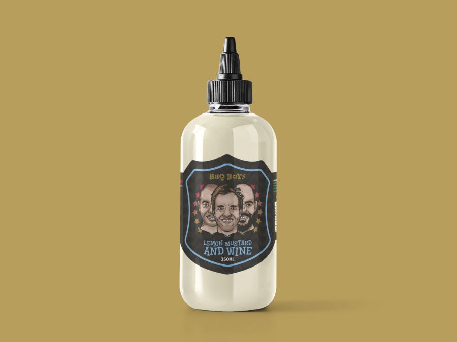 BBQ Boys packaging design artwork 2