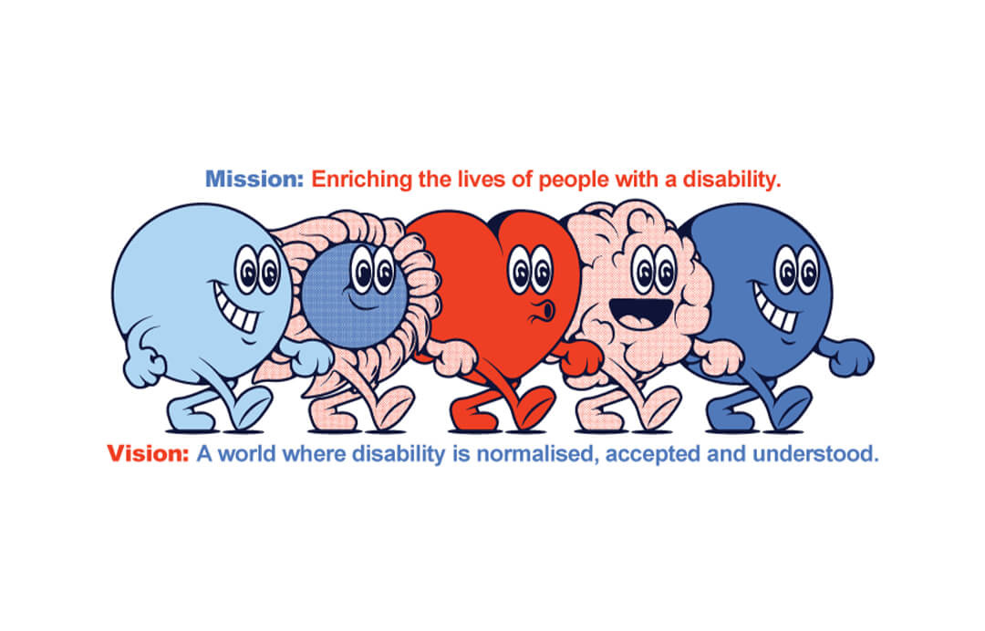 Empowered Community Services branding rollout example 15