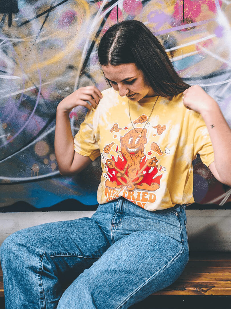Newy Fried Chicken merchandise or poster artwork 9