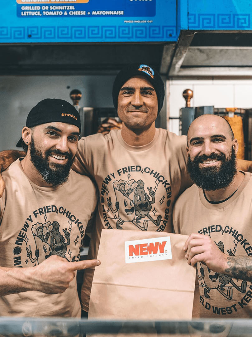 Newy Fried Chicken merchandise or poster artwork 8