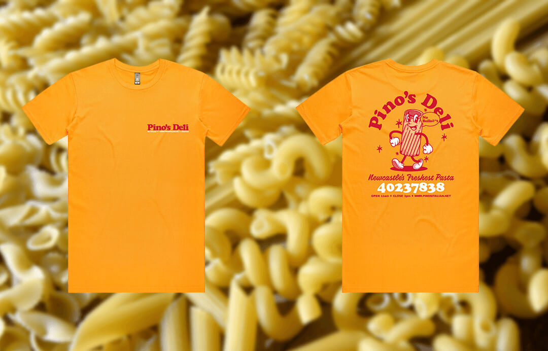 Shirt design for Pinos restaurant