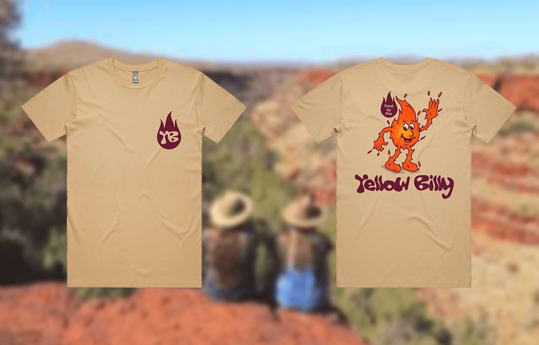 Flame shirt for Yellow Billy