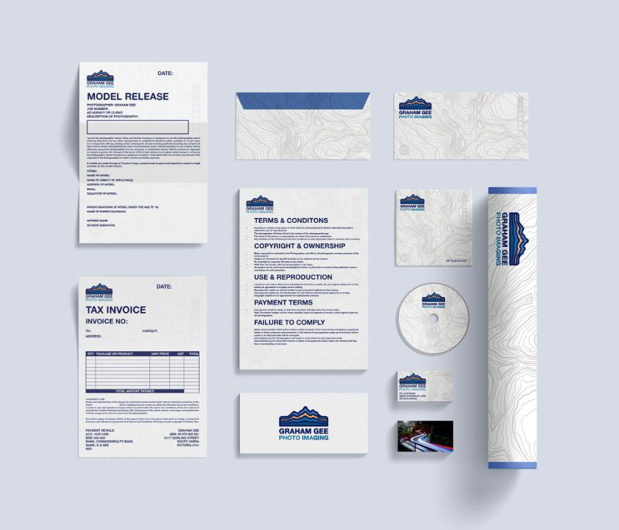 Graham Gee Photography branding artwork 2